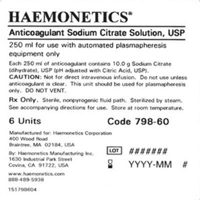 798-60 Envelope Label (796 08 Envelope Label)